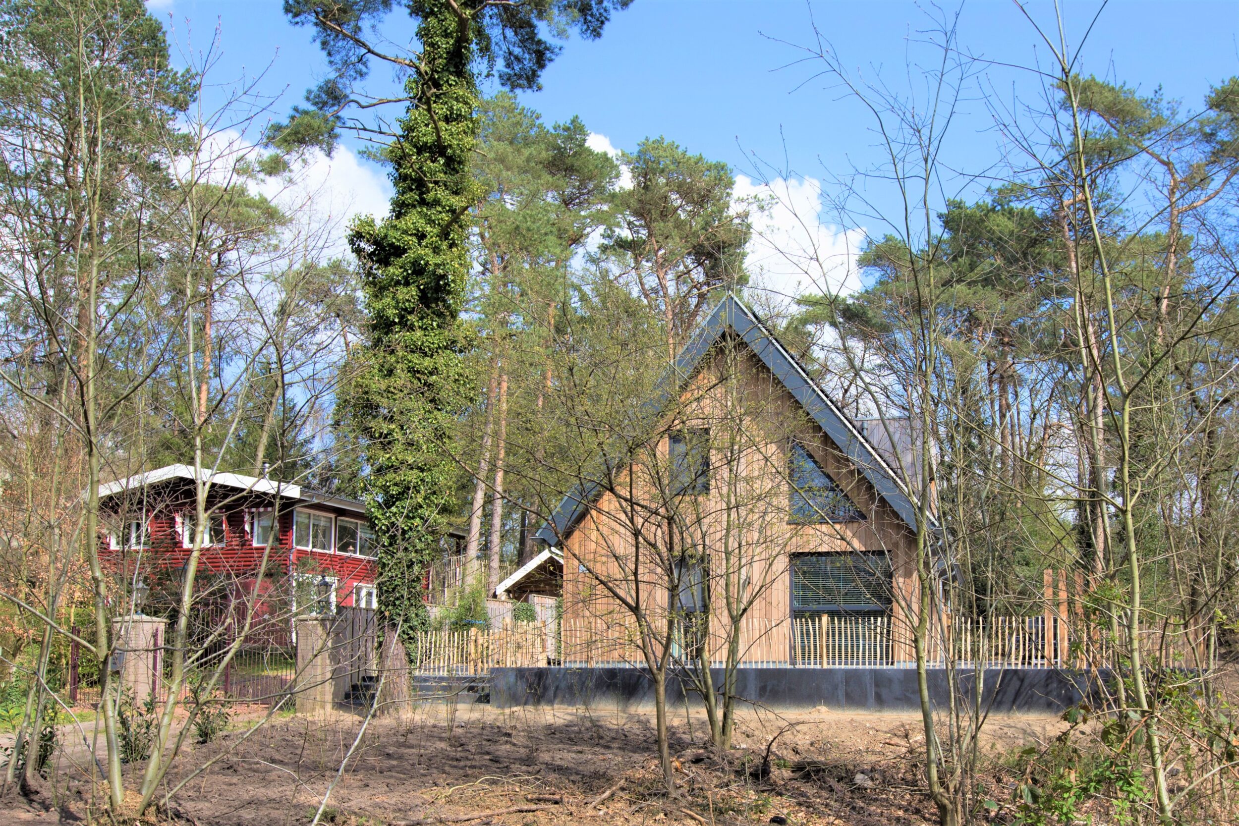 Bosvilla Rødt Hus en Lykke april 23